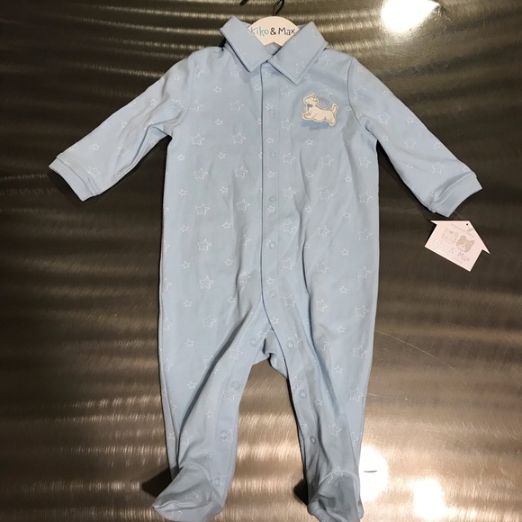 Kiko & Max Baby Boy Infant Bodysuit & Matching Set - Picture 4 of 5